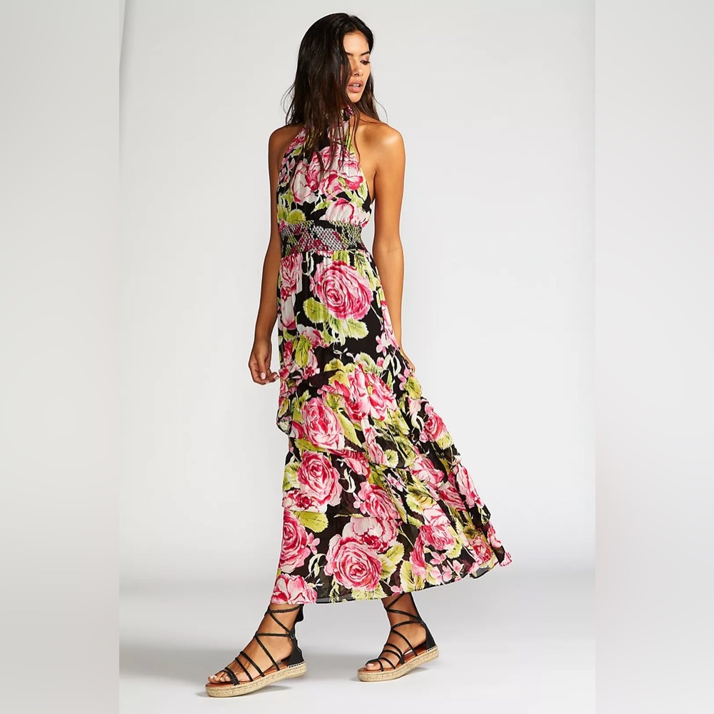 NWT Free People In Full Bloom Maxi Dress in Size Small